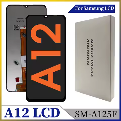 High Quality For Samsung Galaxy A12 LCD Display A125 SM-A125F A125U Touch Screen Digitizer For Samsu