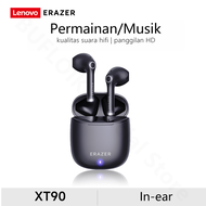 Lenovo Erazer XT90 Pro True TWS Headset Bluetooth 5.4 Gaming Musik Olahraga Wireless Earphone HIFI S