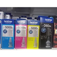 MERAH Brother BT 5000 BT D60BK D60 INK original (BLUE RED YELLOW BLACK) DCP- T500W T300 T720 T300 T3