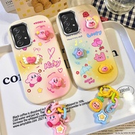 Casing Samsung A32 4G Casing Compatible with Electroplated Mirror Cute Oval Phone Case Soft Case BBPDD