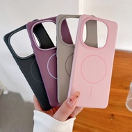 Casing for vivo iQOO 15 5G iQ00 iQOO15 I2501 V2505A Phone Case Magnetic Adsorb Wireless Charging Car