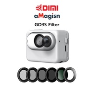 aMagisn GO3S Filter For Insta360 GO3/GO 3S ND Filter