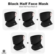 SOLOEVER Half Mask UPF50+ โม่ง ผ้าคลุมหน้า ผ้าบัฟกันแดด กันรังสียูวี หมวกกันแดด หายใจ ผ้าปิดหน้า สะด