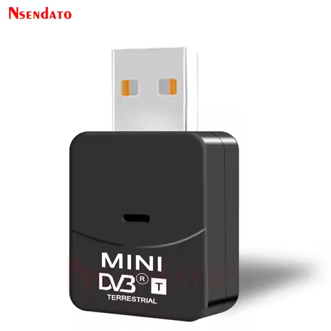Mini USB 2.0 DVB T DVB-T Digital terrestrial TV Tuner Receiver Stick Dongle With Digital Antenna for