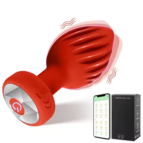 Remote Control Butt Plug Prostate Massager Anal Plug Vibrator Vagina Wireless App Stimulator Prostat