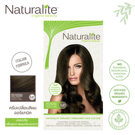 NATURALITE 5.01 ASH NATURAL LIGHT BROWN เนเชอรัลไลท์ สีย้อมผม ยาย้อมผม ออร์แกนิค เบอร์ 5.01 สีน้ำตาล
