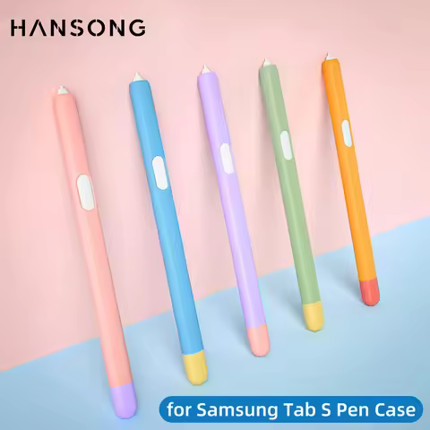 Silicone S Pen Case For Samsung Galaxy Tab S Pen for Samsung Tab S7/S7 Plus S8/S8 Plus S6 Lite Non-s