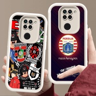 Case for Xiaomi Redmi Note 9S 8 9 Pro Max Soft White E62 fashion Football FC