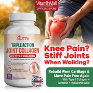NB Joint Collagen Type 2 Joint Repair Supplement + Turmeric - Knee Pain Relief - Joint Health - 60s