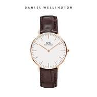 Jam Tangan Daniel Wellington Classic Leather Watch York Eggshell White 36mm - Jam Tangan Daniel Well