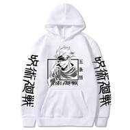 Jujutsu Kaisen Hoodies For Adult Men Anime Gojo Satoru Graphic Pullover Sweatshirts New Fashion 2022 Unisex Harajuku Loose Hoody XS-4XL