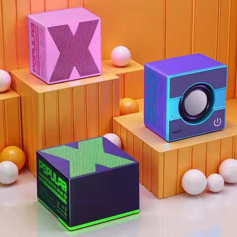 X1 Bluetooth wireless speaker LED SD card USB subwoofer portable MP3 music audio computer phone can 