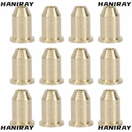 HANIRAY 12PCS Guitar String Ferrules, Silver Metal Guitar String Caps, Upgrade Mounting Buckle Elect