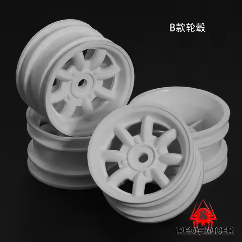 4PCS 42mm Racing Wheel Set for Tamiya M03 M04 M05 XM01 MJX 14303 14304 | Plastic RC Car Wheels | Upg