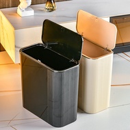 Light Luxury Trash Can Household Toilet Toilet Dedicated Push Type Living Room Kitchen Narrow Slot w
