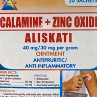 Calamine+Zinc Oxide Aliskati Ointment 40 mg/30 mg per sachet (5 sachet)