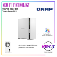QNAP TS-233 / TS-433-4G / TS-264-8G / TS-464-8G | 2GB 4GB 8GB RAM | Intel Quad-Core / ARM Quad-Core 