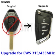 QCONTROL Modified Flip Remote Key for BMW 1357 Series X3 X5 Z3 Z4 Keyless Entry Transmitter for EWS 