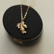 Jewelry Lover - Neck-143 - 16K Gold Plated 925 Silver Necklace - Giselle - Korean Style