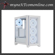 Corsair ICUE 4000D Airflow RGB Tempered Glass Mid-Tower Case - True White