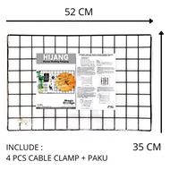 Banting Harga Bossss!!!!! Wall Grid Hijang Wire Grid Hiasan Dinding