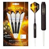 Unicorn Steel Tip Dart Gary Anderson Black Brass