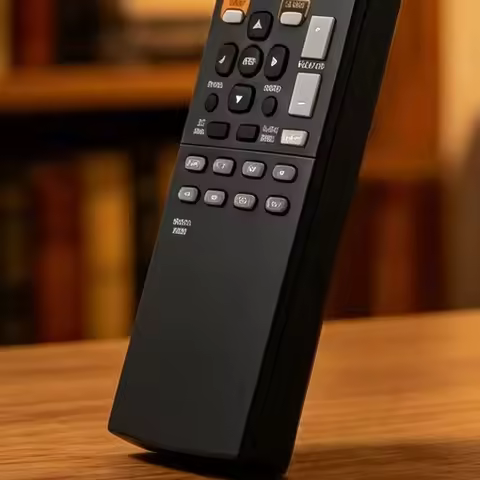 Replacement Remote Control RAV521 ZJ66500 Compatible with Yamaha Audio Receiver HTR-3067 RX-V377 YHT