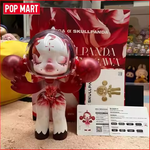 POP MART 400% ROYAL MOLLY SKULLPANDA Snow White Water Lily Bubble Childlike Heart Birth Princess Orn