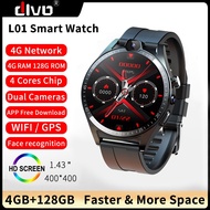 Smartwatch for Men Women Children Kids 2023 4G RAM 128G ROM Nano SIM GPS Tracker Smart Watch Dual Camera IPS Screen WristWatchsdhf