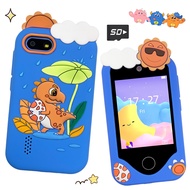 Kid’s Leisure Play Phone 2.8-inch Touch Display Dual Camera Video Player Ideal Gift for 3-12Y Boys G