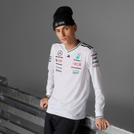 MERCEDES - AMG PETRONAS FORMULA ONE TEAM DRIVER JERSEY AUTHENTIC -WHITE/BLACK- LONG SLEEVE