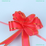 Babyshower 20 Pcs Ribbon Pull Bows Gift Knot Ribbon Wedding Gift Decoration Gift Wrapping Bows Packing Car Decor SG