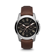 Fossil Grant Men's Brown Leather Watch FS4813
