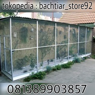 KANDANG AVIARY OUTDOOR UNIK MINIMALIS BURUNG