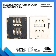 FLEXIBLE SINGLE SIM CARD CONNECTOR 8 8G/