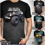 Fj40 Land Cruiser Offroad Hardtop Car T-shirt / Toyota Land Cruiser T-shirt Indonesian Hardtop Commu