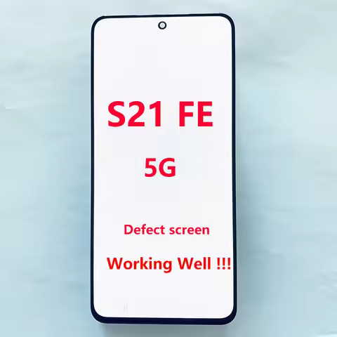 AMOLED For Samsung S21 FE 5G G990 G990B G990U G990B/DS G990E LCD Display with defect touch screen Di