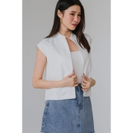 Asher Cinch Vest (White)