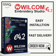 Wilcom Embroidery e4.2 | Embroidery Digitizing Software E4.2 | Win 10/11 Support | Stitch Design Pro