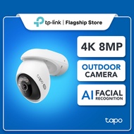 TP-Link Tapo C560WS 4K 8MP Outdoor Pan/Tilt AI Facial Recognition CCTV Starlight Color Night Vision 