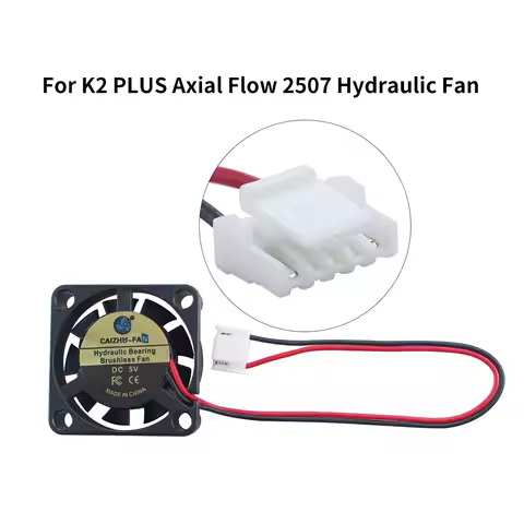FYSETC Silent Fan For Creality K2 Plus 2507/3010/5015 Fan Pipe Motherboard Axis Cooling Fans 3D Prin