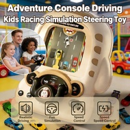 Racing Game Console Kids Children's Toy Simulation Driving Steering Wheel Adventure