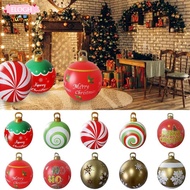 ELO11 Gardens Balloon, PVC without Light Inflatable Ball, Giant With Handle Giant DIY Christmas Ball