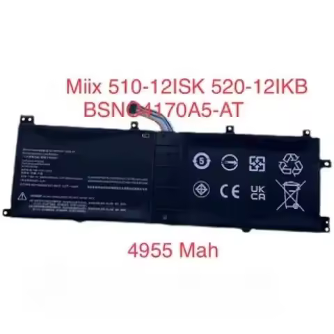 ，。for Lenovo Miix 520 510-12ISK12IKB BSNO4170A5-AT Battery X520。，