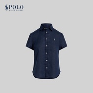 PoloRalphLauren women's shirt model WMPOSHTNDO21187 navy blue
