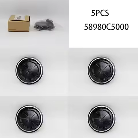 5Pcs 58980-C5000 Rear Bearing Left Right ABS Wheel Speed Sensor for Kia Sorento 2WD 2016 2017 2018-2