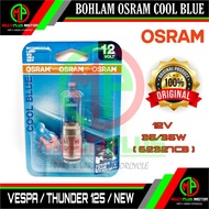 Bulb Bulb Bulb halogen headlight Bulb helogen OSRAM 62327CB motorbike blue blue VESPA, THUNDER 125