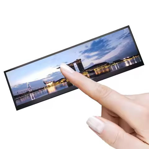 12.6-inch metal case bar touch monitor 1920*515 IPS panel For raspberry pi Car Industrial advertisin