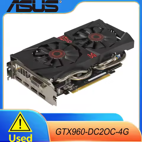ASUS GeForce GTX 960 4GB GDDR5 PCI Express 3.0 SLI Support Graphics Card