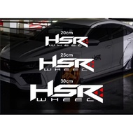 HSR Wheel Car Cutting Sticker Variation Stickers